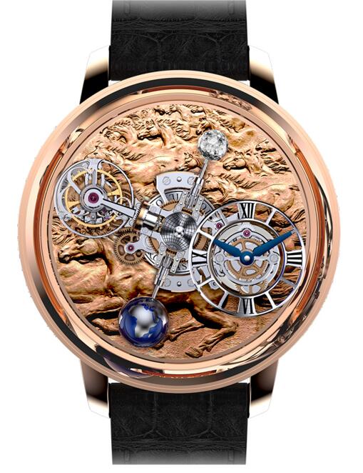 Replica Jacob & Co ASTRONOMIA STALLION AT100.40.HA.UA.A watch